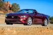 2020 Burgundy /Black Ford Mustang GT Convertible (1FATP8FF9L5) with an 5.0L V8 DOHC 32V engine, Automatic transmission, located at 3160 South Valley View Blvd, Las Vegas, NV, 89146, (888) 750-6845, 36.132458, -115.190247 - In some ways, the 2020 Ford Mustang is just as you'd expect it to be. It has rear-wheel drive, an available 5.0-liter V8 under the hood, and all sorts of factory options to make it faster, louder, and more distinctive. What you might not expect about the Mustang is the way Ford has committed to the - Photo#1