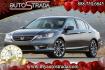 2014 Charcoal /Graphite Honda Accord Sport Sedan CVT (1HGCR2F54EA) with an 2.4L L4 DOHC 16V engine, Continuously Variable Transmission transmission, located at 3160 South Valley View Blvd, Las Vegas, NV, 89146, (888) 750-6845, 36.132458, -115.190247 - The 2014 Honda Accord earns top honors in the midsize sedan class with its mix of excellent packaging, superb fuel economy and rewarding performance. vehicle overview After last year's complete redesign, which resulted in a slimmer, more fuel-efficient Honda Accord with a higher-end cabin ambien - Photo#0