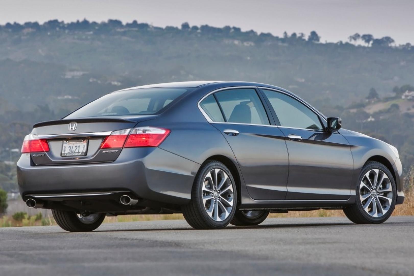 2014 Charcoal /Graphite Honda Accord Sport Sedan CVT (1HGCR2F54EA) with an 2.4L L4 DOHC 16V engine, Continuously Variable Transmission transmission, located at 3160 South Valley View Blvd, Las Vegas, NV, 89146, (888) 750-6845, 36.132458, -115.190247 - The 2014 Honda Accord earns top honors in the midsize sedan class with its mix of excellent packaging, superb fuel economy and rewarding performance. vehicle overview After last year's complete redesign, which resulted in a slimmer, more fuel-efficient Honda Accord with a higher-end cabin ambien - Photo#10