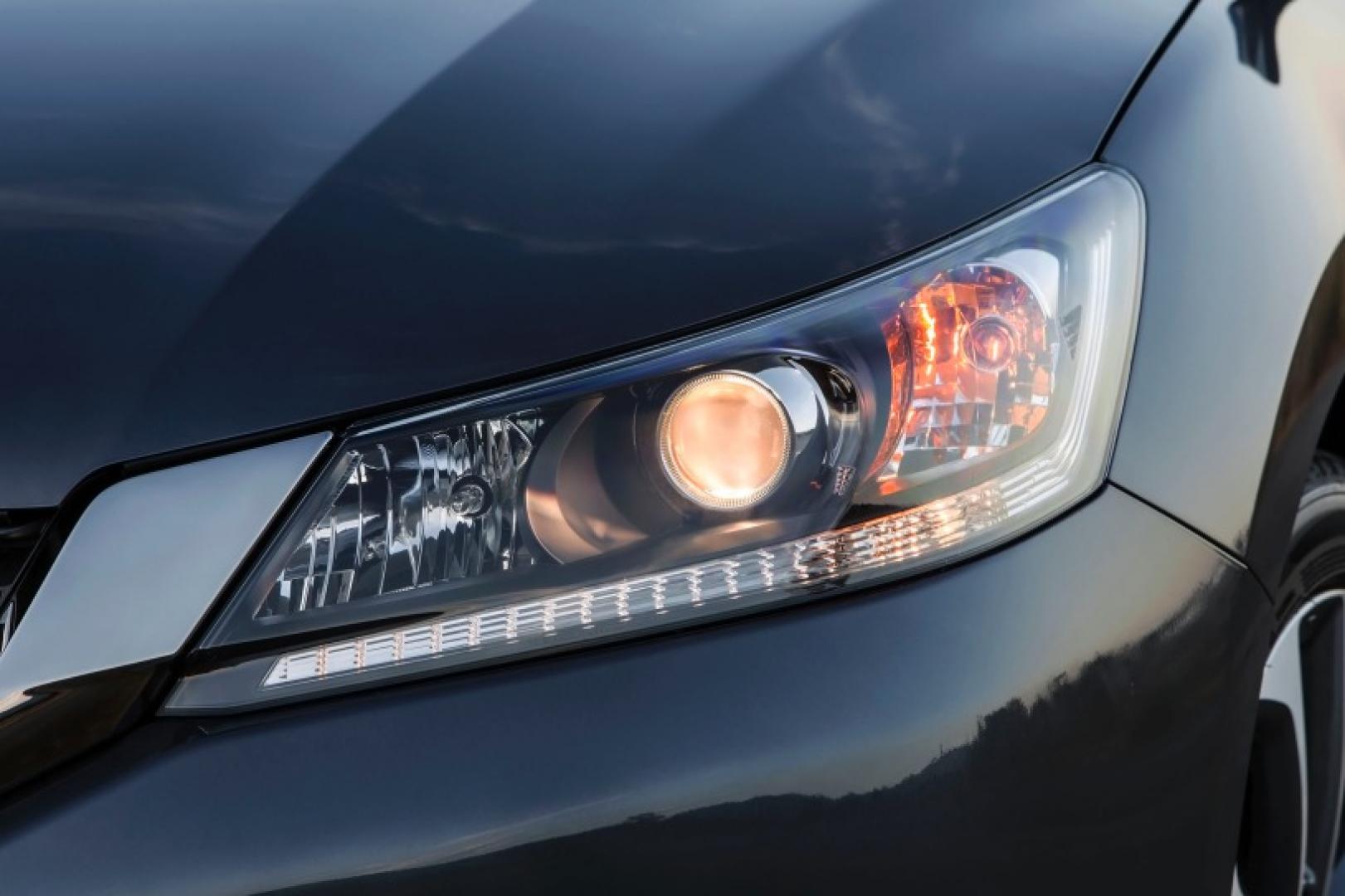 2014 Charcoal /Graphite Honda Accord Sport Sedan CVT (1HGCR2F54EA) with an 2.4L L4 DOHC 16V engine, Continuously Variable Transmission transmission, located at 3160 South Valley View Blvd, Las Vegas, NV, 89146, (888) 750-6845, 36.132458, -115.190247 - The 2014 Honda Accord earns top honors in the midsize sedan class with its mix of excellent packaging, superb fuel economy and rewarding performance. vehicle overview After last year's complete redesign, which resulted in a slimmer, more fuel-efficient Honda Accord with a higher-end cabin ambien - Photo#16